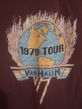 Van Halen 1979 Tour Graphic Band Tee